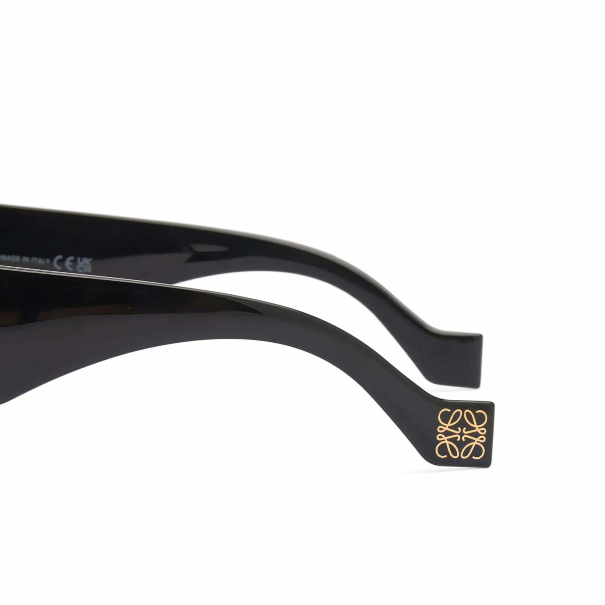 Loewe Eyewear Paula's Ibiza Pilot Sunglasses in Black/Blue 