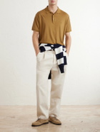 Polo Ralph Lauren - Logo-Embroidered Cotton-Jersey Polo Shirt - Brown