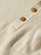 Corridor - Cotton and Linen-Blend Polo Shirt - Neutrals