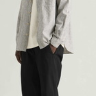 Folk Men's Drawcord Assembly Pant in Black Ripstop