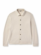Loro Piana - Cotton, Silk and Cashmere-Blend Overshirt - Neutrals