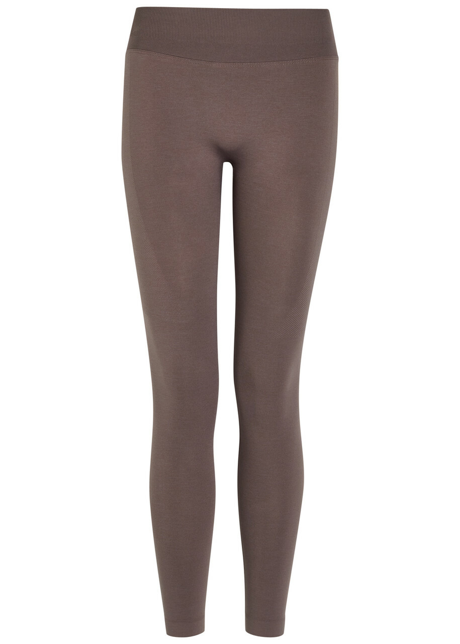 Tala Sculpted Seamless Technical-stretch Leggings Dark Brown