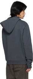 Axel Arigato Gray Monogram Hoodie