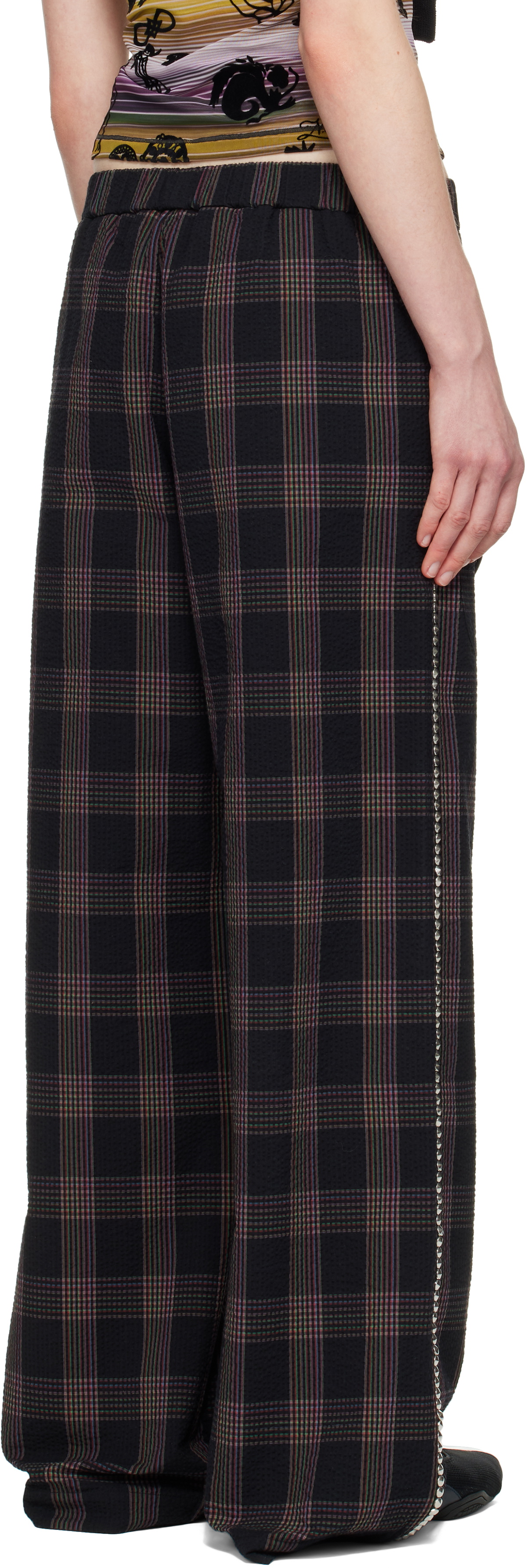 Chopova Lowena Navy Annex Pyjama Trousers