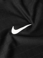 Nike Tennis - Court Advantage Recycled Dri-FIT Half-Zip Tennis T-Shirt - Black