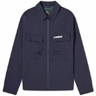 Paul Smith Men's Zip Overshirt Jacket in Blue