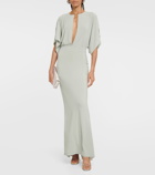 Norma Kamali Obie jersey gown