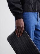Bottega Veneta - Getaway Intrecciato Leather Document Case - Black