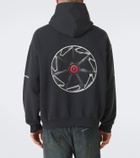 Balenciaga x Lamborghini printed cotton jersey hoodie