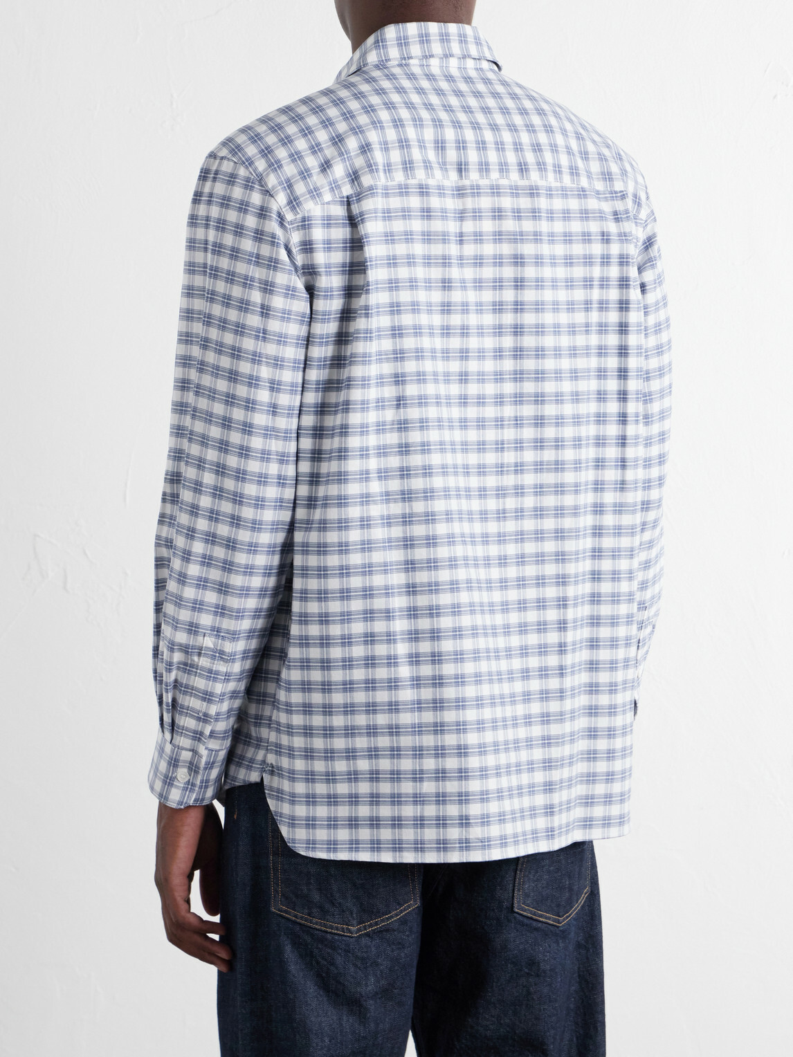A.P.C. - Malcom Checked Organic Cotton Shirt - Blue