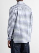 A.P.C. - Malcom Checked Organic Cotton Shirt - Blue