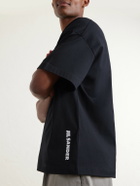 Jil Sander - Logo-Print Cotton-Jersey T-Shirt - Black