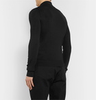 TOM FORD - Slim-Fit Silk Mock-Neck Sweater - Black