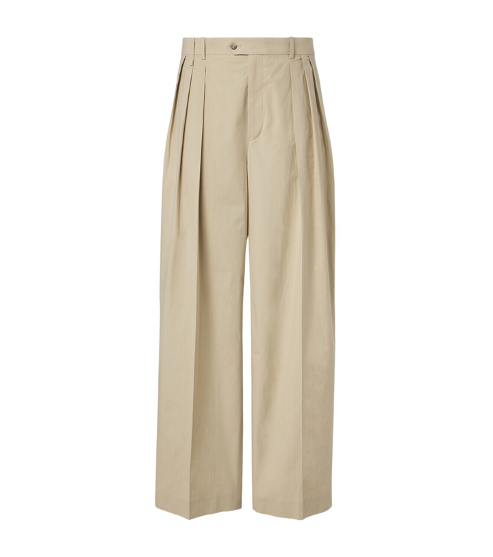 Photo: Calvin Klein Collection Baxter pleated cotton straight pants