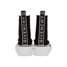 Givenchy Black and White George V Sock Sneakers