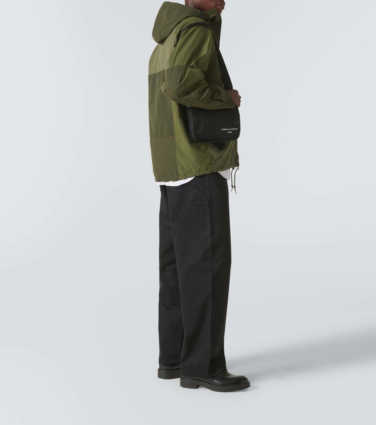 Comme des Garçons Homme x Porter Cordura checked crossbody bag