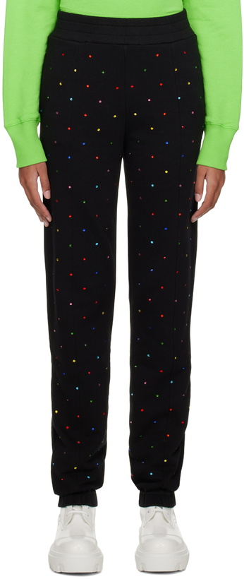 Photo: MSGM Black Pantalone Lounge Pants