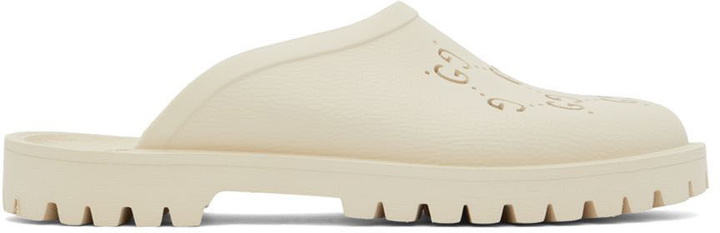 Photo: Gucci Off-White GG Loafers