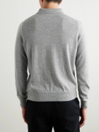 Rubinacci - Cashmere Polo Shirt - Gray