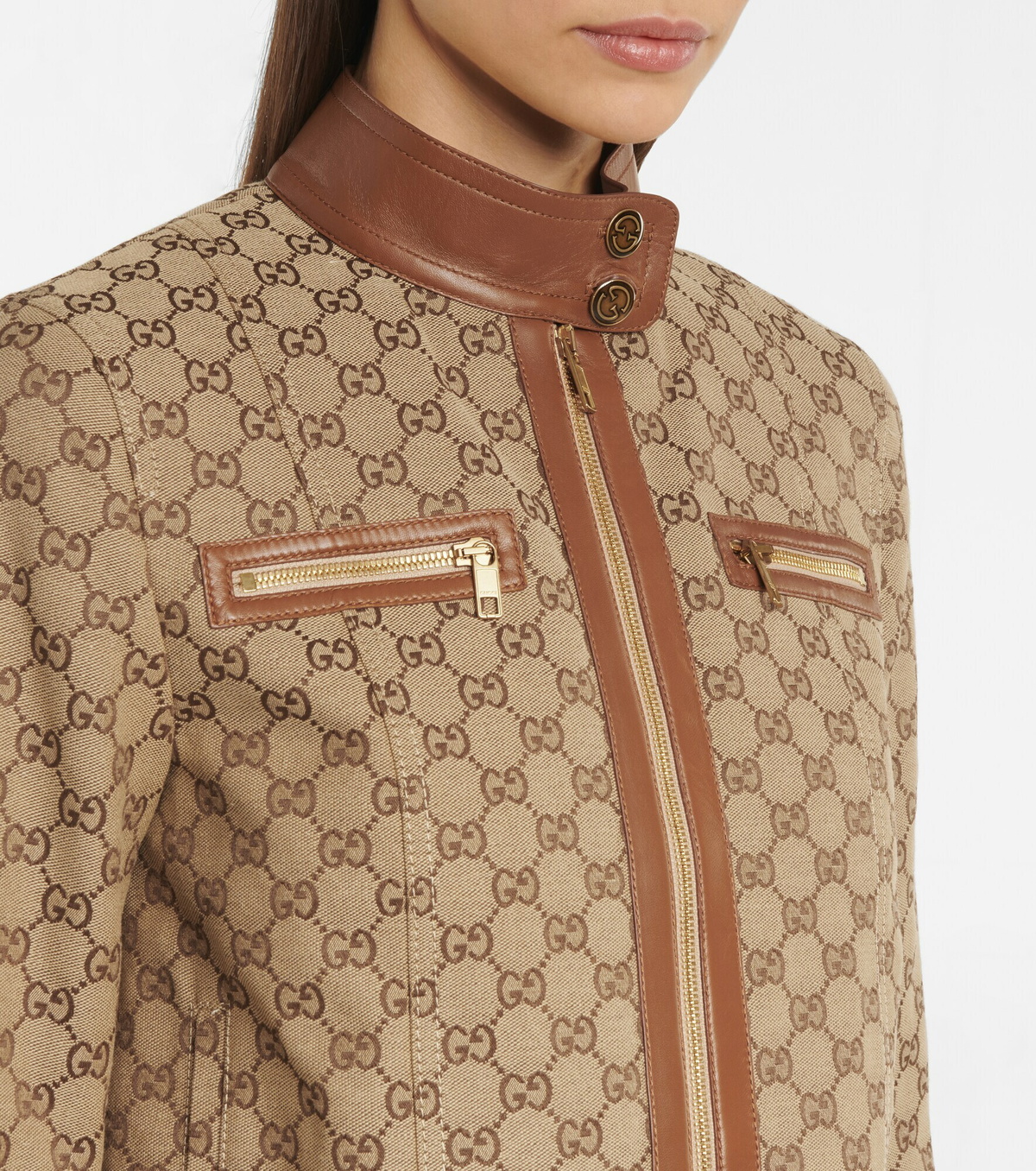 Gucci - GG Supreme canvas bomber jacket Gucci