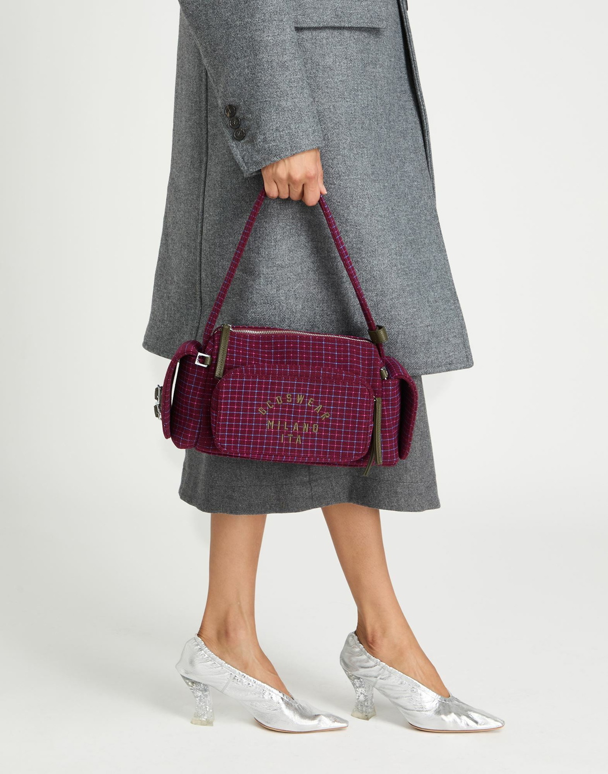 Gcds Womens Shoulder bag Plum