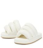 Stand Studio - Keira flat faux leather sandals