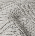 Peter Millar - Chalet Textured Wool-Blend Sweater - Gray