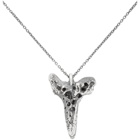 Chin Teo Silver Shark Tooth Necklace