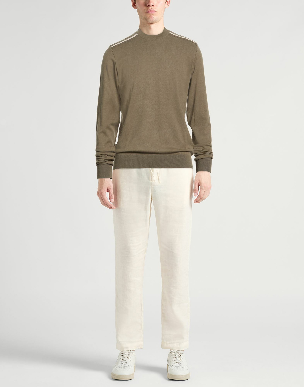 Paul & Shark Mens Sweater in Military green