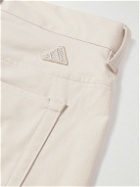 adidas Golf - Go-To Straight-Leg Stretch-Cotton and Lyocell-Blend Twill Trousers - Neutrals