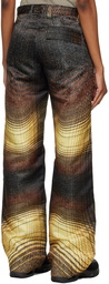 Bianca Saunders Brown Benz Trousers