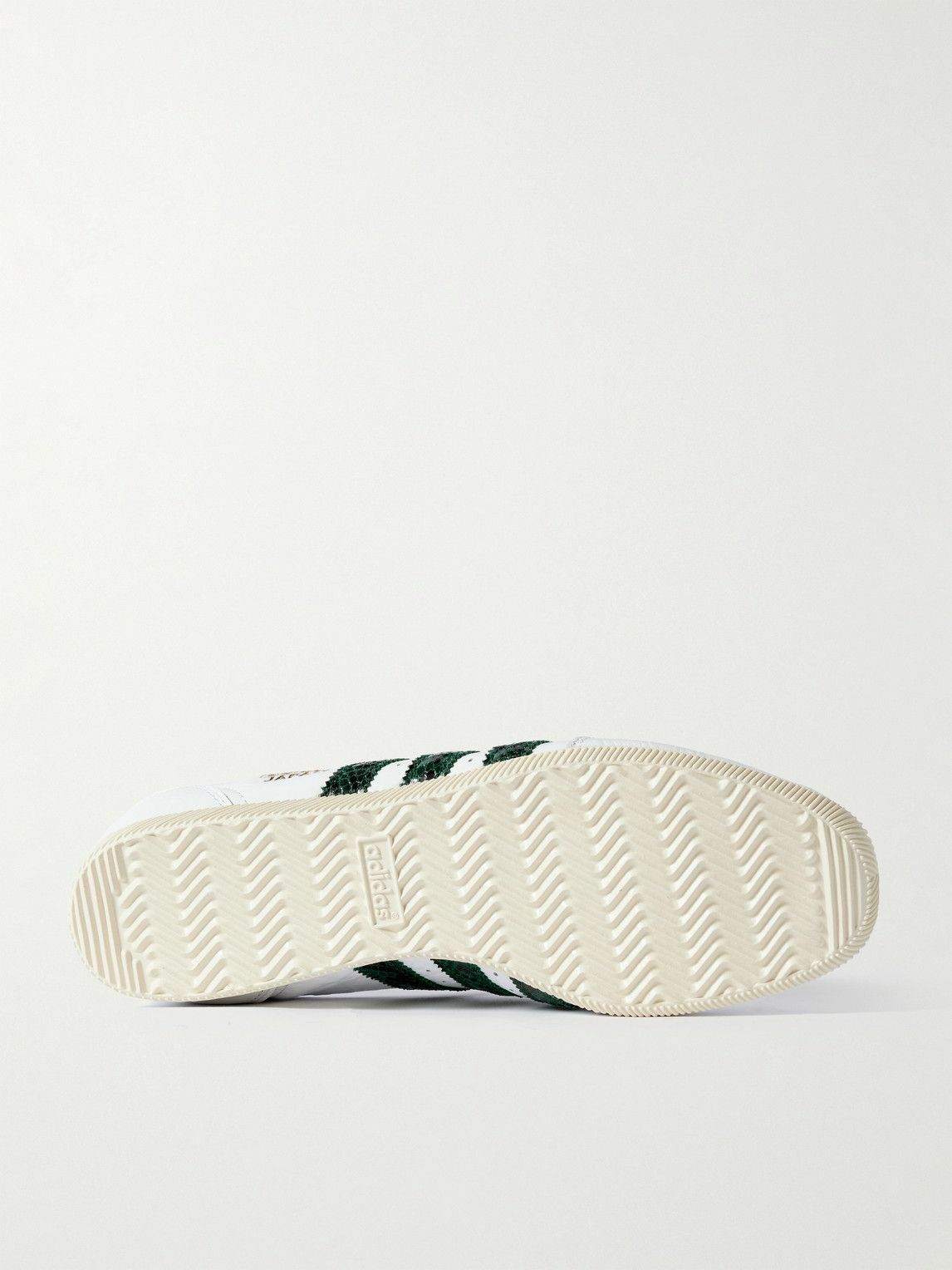 adidas Originals - Japan Snake-Effect and Leather Sneakers - White