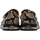 Toga Pulla Off-White & Black AJ1510 Loafers