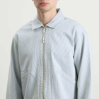 Folk Men's Mechanic Jacket in Pale Ticking Stripe