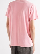 Pasadena Leisure Club - Logo-Print Cotton-Jersey T-Shirt - Pink