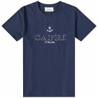 Harmony Men's Capri Anchor T-Shirt in Navy