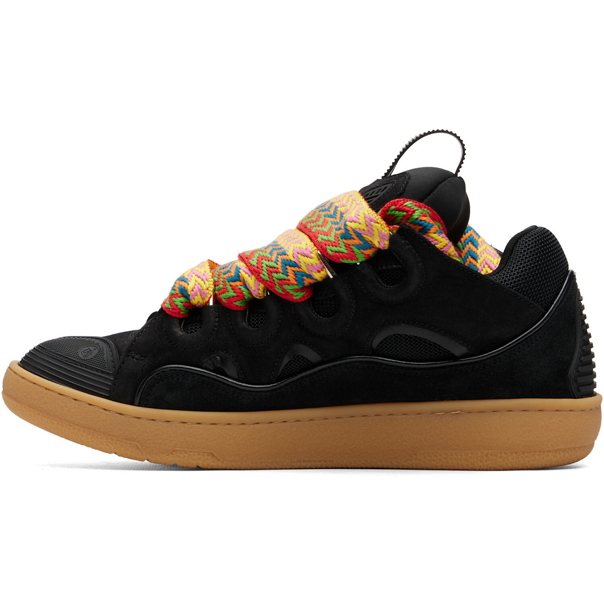 Lanvin Black Curb Sneakers