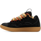 Lanvin Black Curb Sneakers