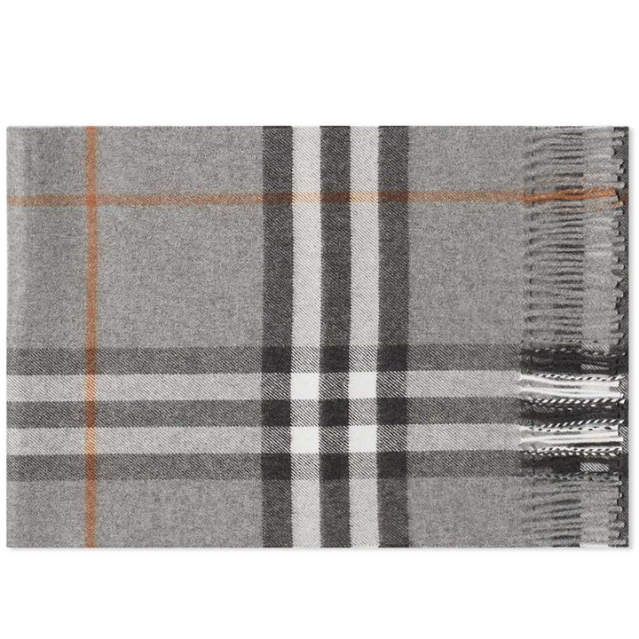 Photo: Burberry Check Cashmere Scarf