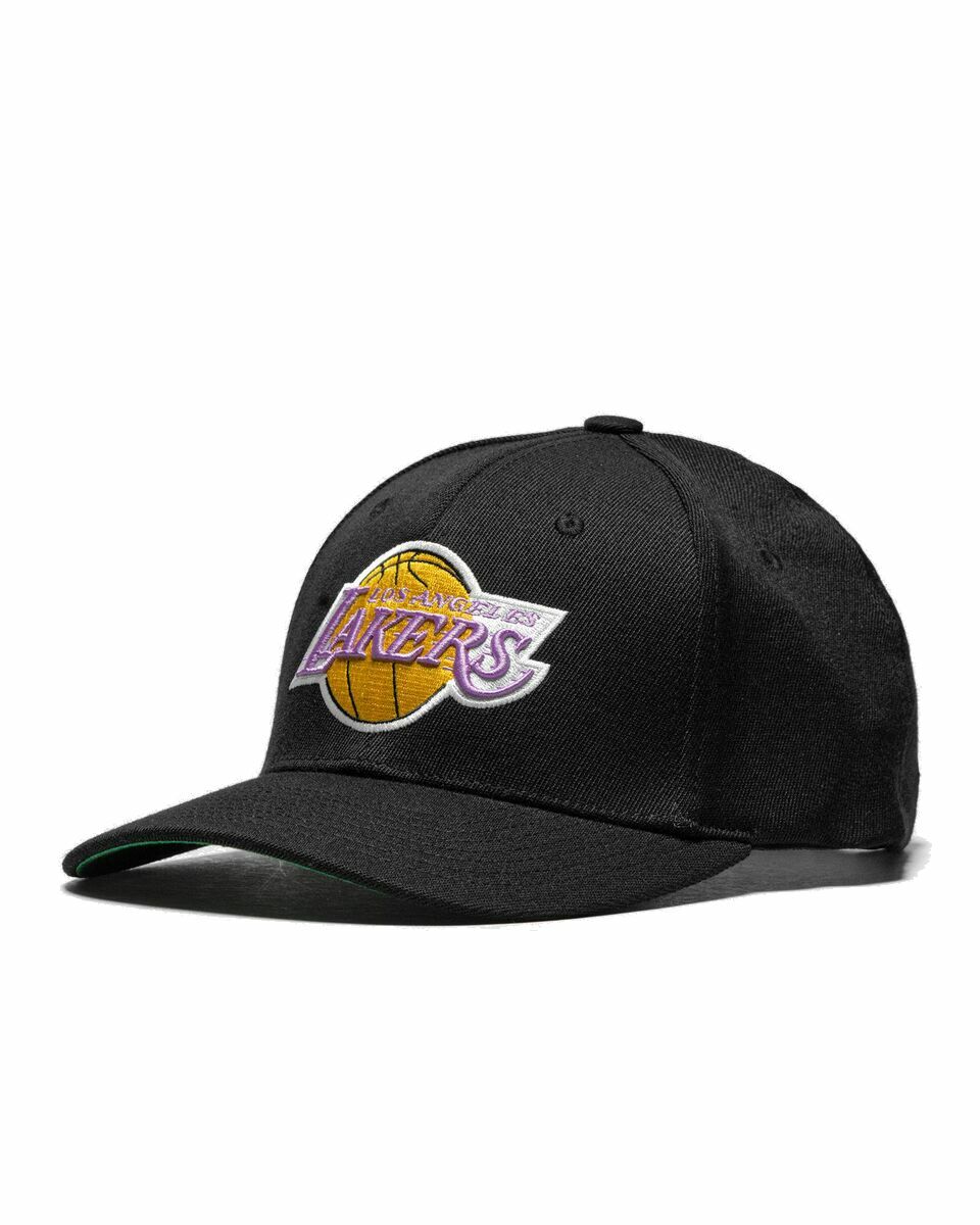 Photo: Mitchell & Ness Team Logo High Crown 6 Panel Classic Red Snapback Black - Mens - Caps