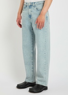 Mki Miyuki Zoku Classic Straight-leg Jeans Light Blue