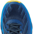 Hoka One One - Torrent Rubber-Trimmed Mesh Trail Running Sneakers - Blue