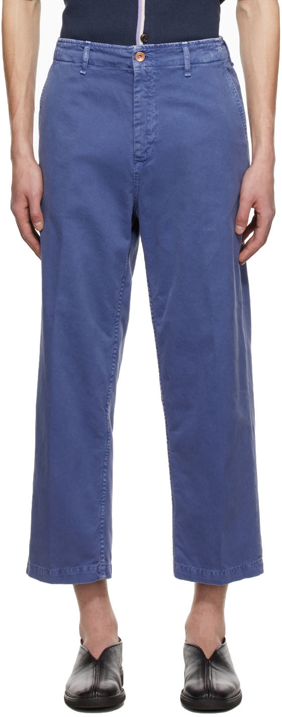 Gabardine Short Blue Stone
