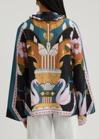 Lug Von Siga Tess Floral-print Satin Blouse Multicoloured