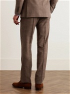 Kingsman - Straight-Leg Wool Suit Trousers - Brown
