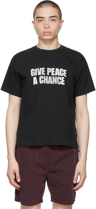 Photo: Remi Relief Black 'Give Peace A Chance' T-Shirt