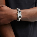 1017 ALYX 9SM Men's Buckle Bracelet in Silver