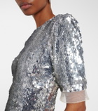 Rachel Gilbert Embellished midi dress