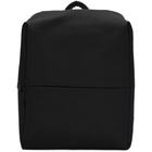 Cote and Ciel Black Flat Eco Yarn Rhine Backpack