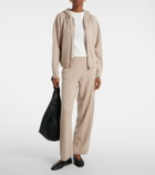 Max Mara Rubiera cashmere zip-up hoodie